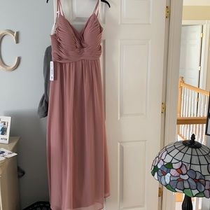 Azazie dusty rose, Blake dress size 12.